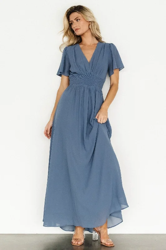 Birdie Maxi Dress | Whisper Blue