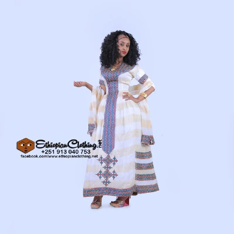 Elda Ethiopian wedding dress