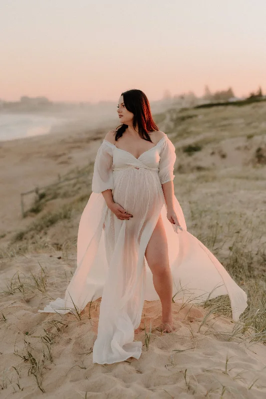 Co & Ry Illoura Gown - Maternity Photoshoot Dress - Wedding Dress