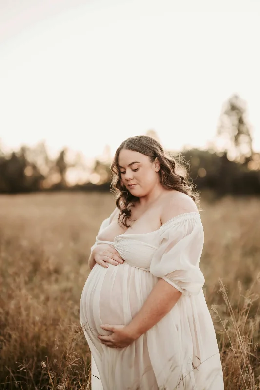 Co & Ry Illoura Gown - Maternity Photoshoot Dress - Wedding Dress