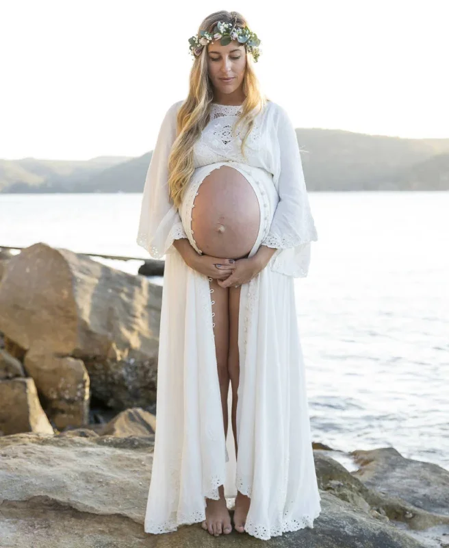 Fillyboo I Believe In Unicorns Maternity Photoshoot Dress - Wedding Dress