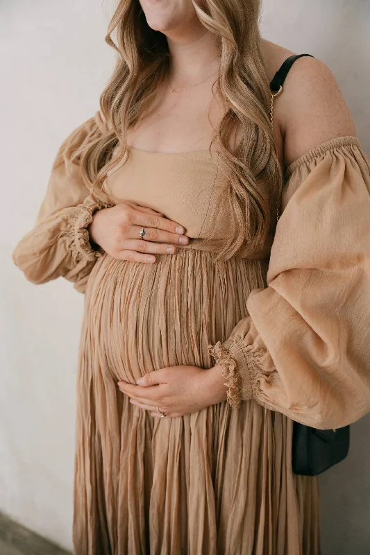 Rooh Collective Poppy Ombre Maxi Dress - Maternity Photoshoot Dress