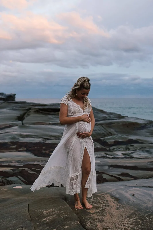 Spell Wild Belle Gown - Maternity Photoshoot Dress - Wedding Dress