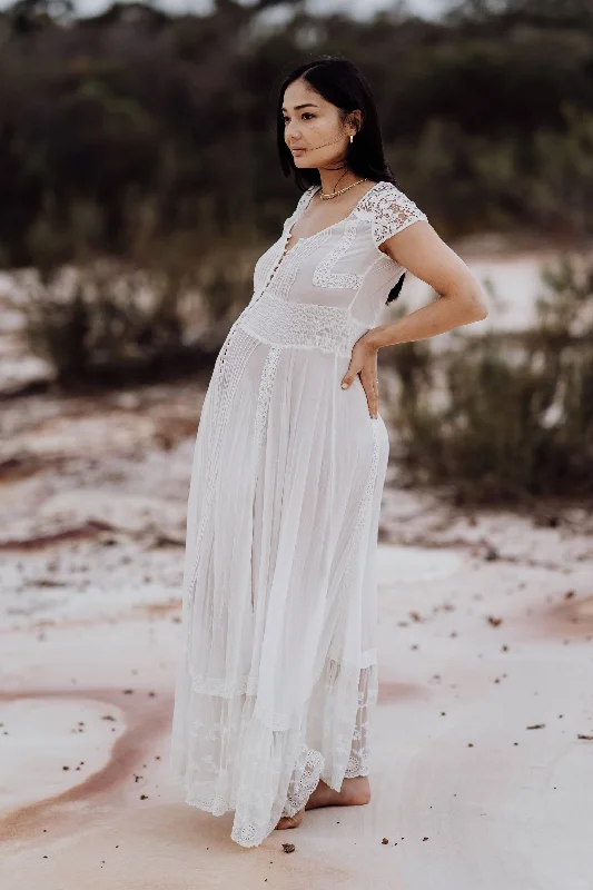 Spell Wild Belle Gown - Maternity Photoshoot Dress - Wedding Dress