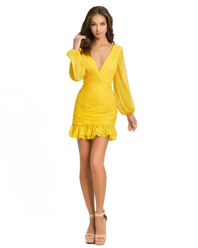 Full Body Ruched Mini Dress