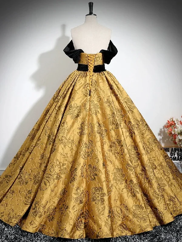 a-line-off-shoulder-satin-gold-long-prom-dress-gold-long-formal-dress