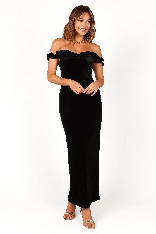 celeste-off-shoulder-velvet-maxi-dress-black