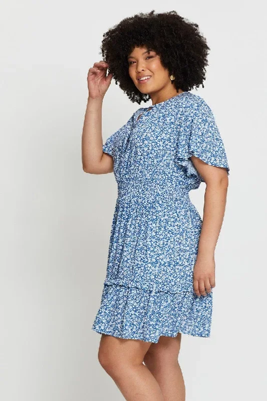 ditsy-print-skater-dress-v-neck-short-sleeve-tie-cdd25011a-33lb-1