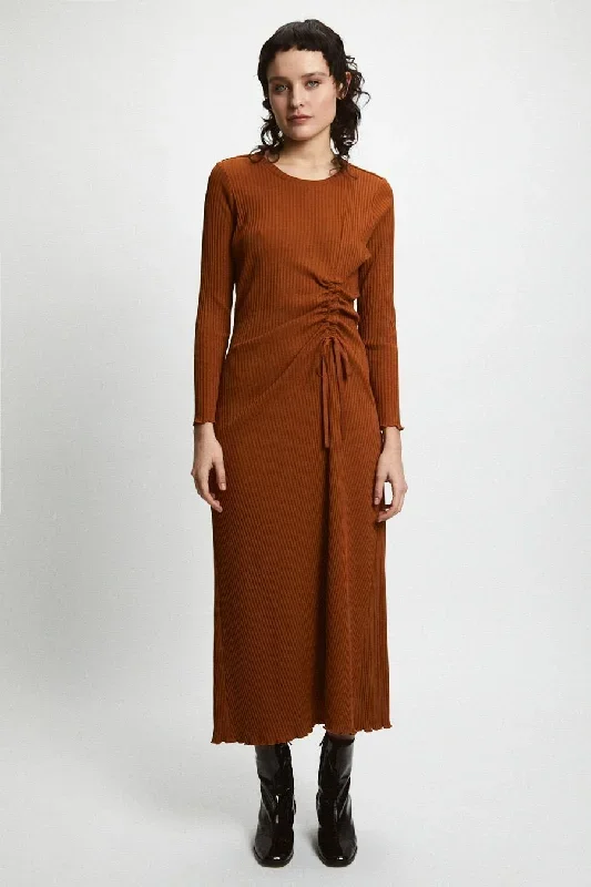 Evans Dress | Camel