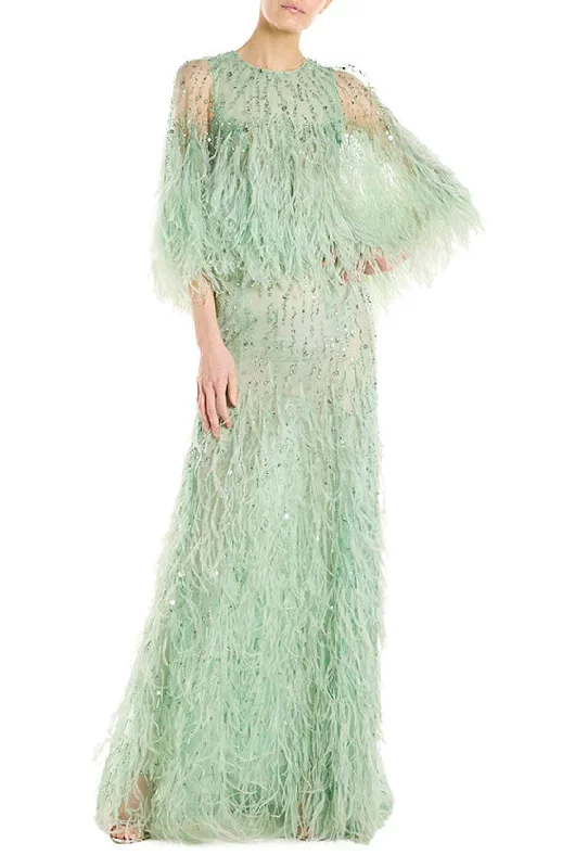 feather-capelet-evening-gown