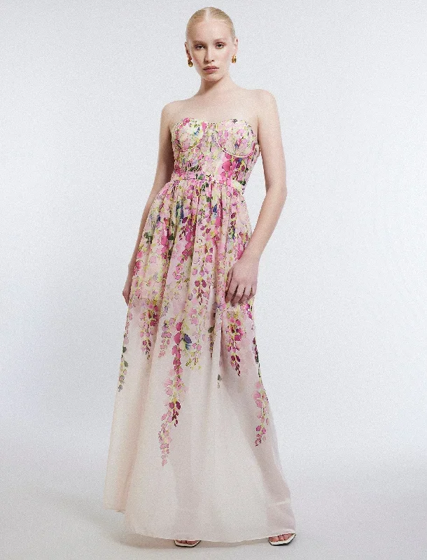 Hannah Strapless Gown