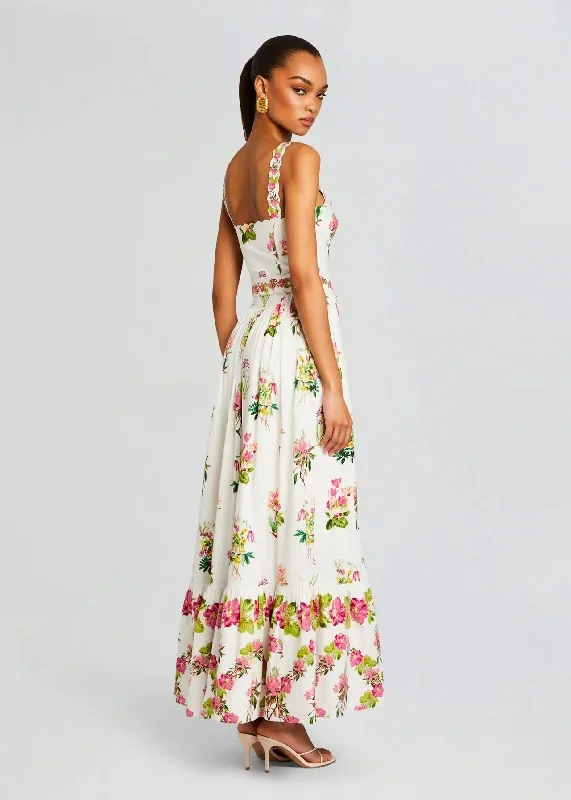 hemant-and-nandita-long-dress-with-buckle-belt-white-floral