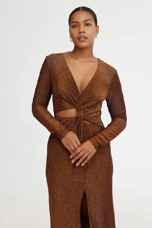 kyla-long-sleeve-dress-bronze