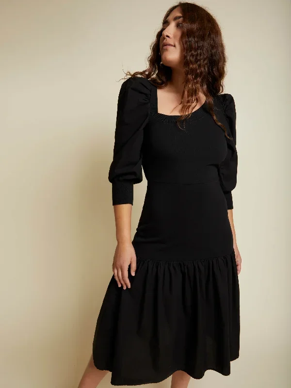 Nation LTD - Catalina Dress - Jet Black