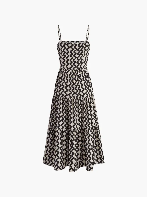 print-zip-cami-long-dress