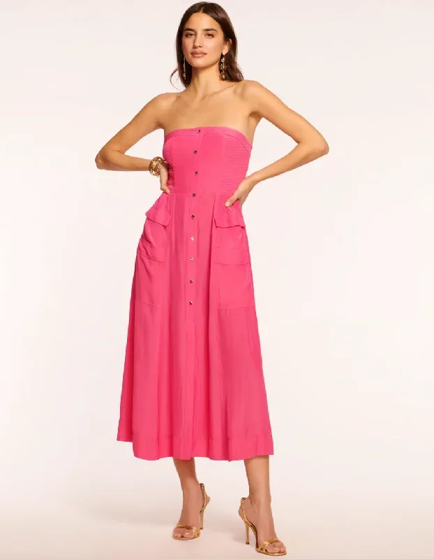 Ramy Brook - Blair Dress - Pink Punch