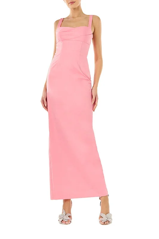 Sleeveless Faille Column Dress