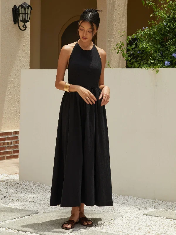 solid-halter-long-dress