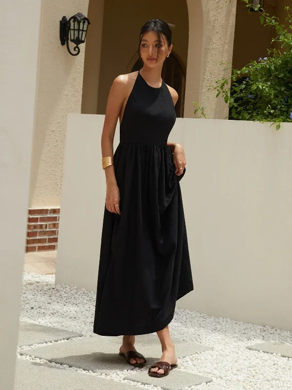 solid-halter-long-dress