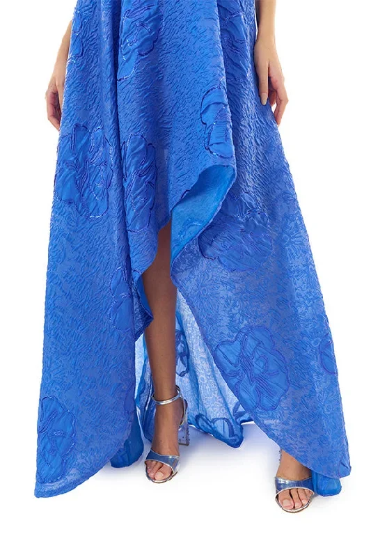 strapless-metallic-jacquard-gown-blue