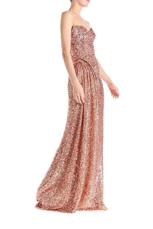 strapless-sequin-column-gown-rose-gold