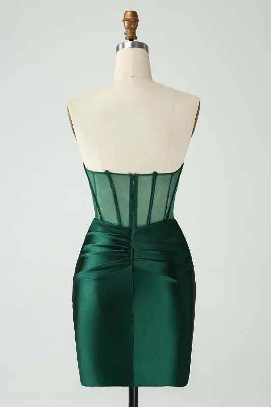 strapless-sheer-bodice-mini-cocktail-dress-in-emerald-green