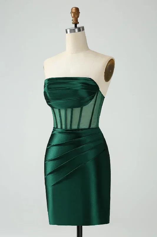 strapless-sheer-bodice-mini-cocktail-dress-in-emerald-green