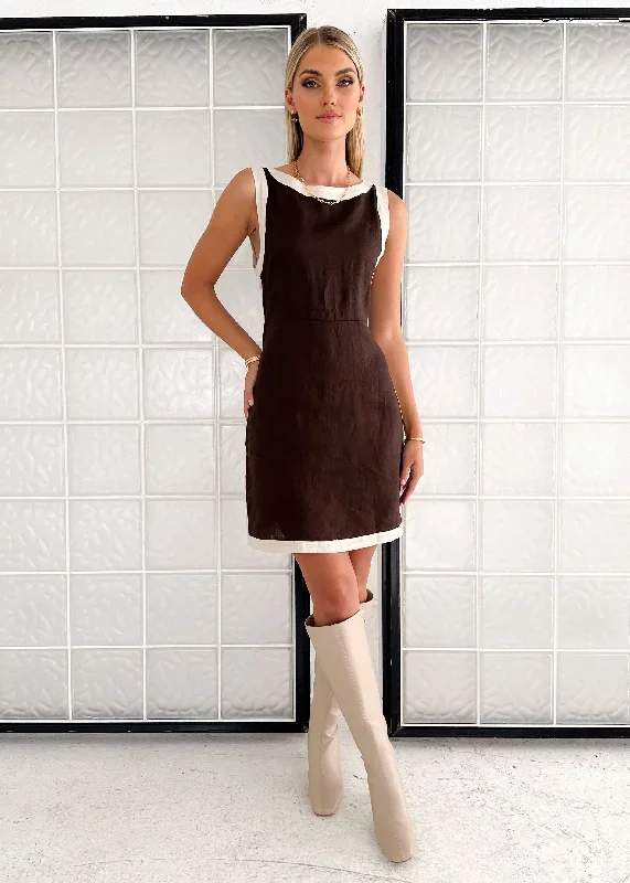 vanda-linen-dress-chocolate