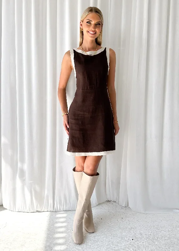 vanda-linen-dress-chocolate