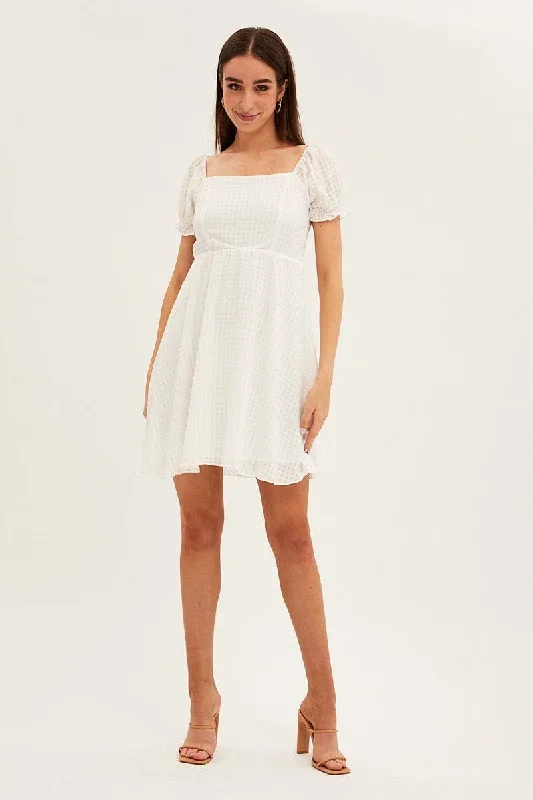 white-square-neck-puff-sleeve-skater-dress-dd12408-f-2