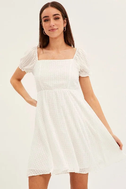 white-square-neck-puff-sleeve-skater-dress-dd12408-f-2